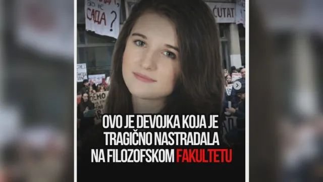 Заради загиналата студентка в университета в Белград - полицията влезе в ректората