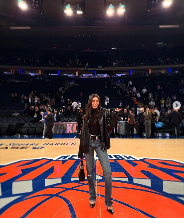 Наша актриса блести на мач от НБА