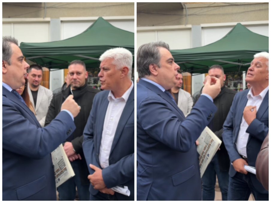 ЩЕ СИ ИЗБОДАТ ОЧИТЕ: Невероятен УЛИЧЕН СЕИР - Асен Василев се напуйчи на Митко Есемеса, аха да стане бой (ВИДЕО)