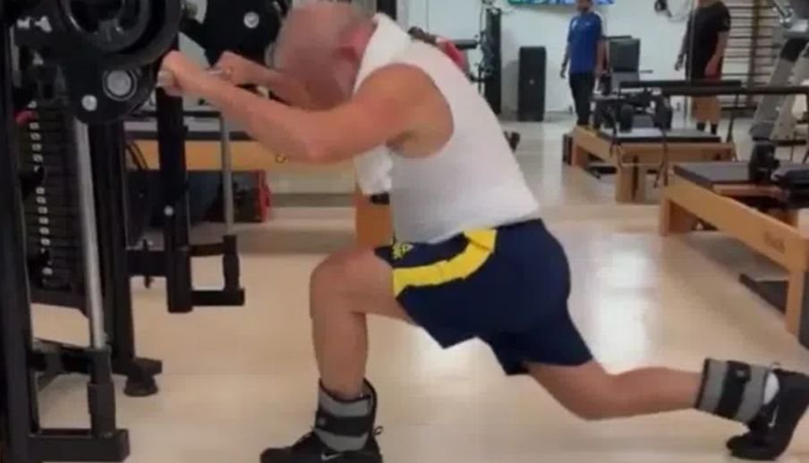 80-годишният президент на Бразилия тренира редовно във фитнес залата