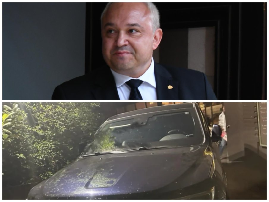 ФОТО БОМБА: Спипаха Демерджиев с БРОНИРАН ДЖИП и ЧЕТИРИМА ГАВАЗИ в елитна столична кръчма