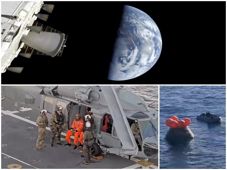 Приземяване по учебник: Астронавтите от Артемис II се завърнаха на Земята (ВИДЕО)