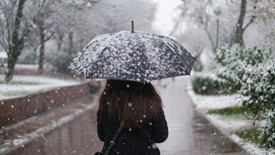 Априлски сняг изненада Русе