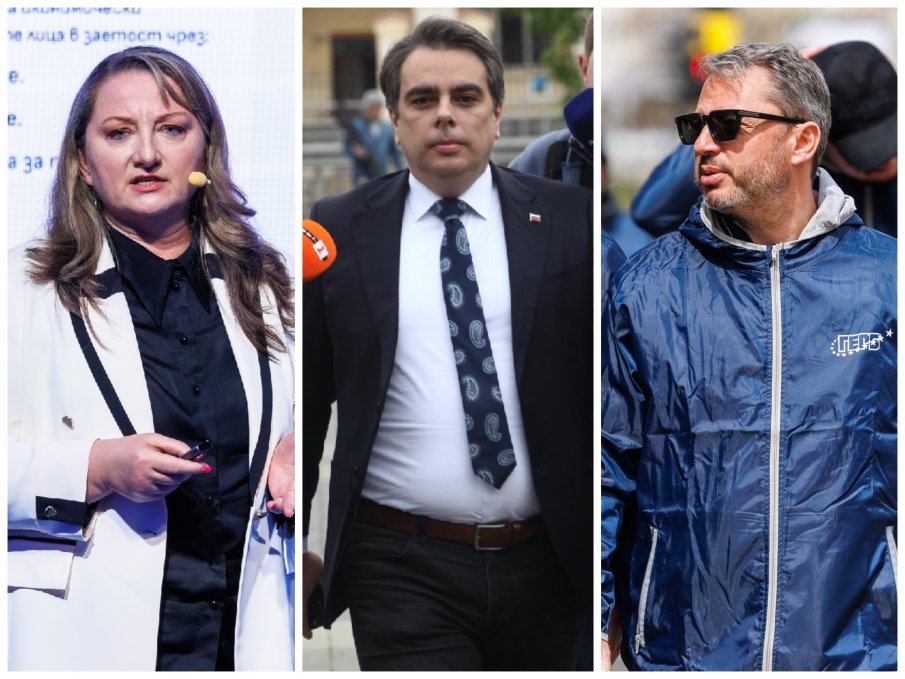 РОК ЗВЕЗДА ОТ АЛИ ЕКСПРЕС: Асен Василев с 25 човека клакьори да го аплодират срещу Добрев и Сачева (ВИДЕО)