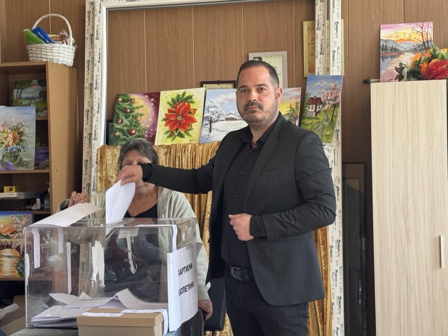 Калин Стоянов: Гласувах за хората и за България!