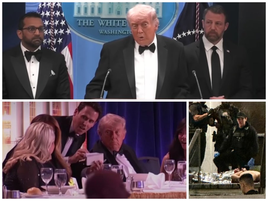 ТОВА НЯМА ДА МЕ СПРЕ: Нови подробности след стрелбата на вечерята с Тръмп - ето къде се е крил нападателят...