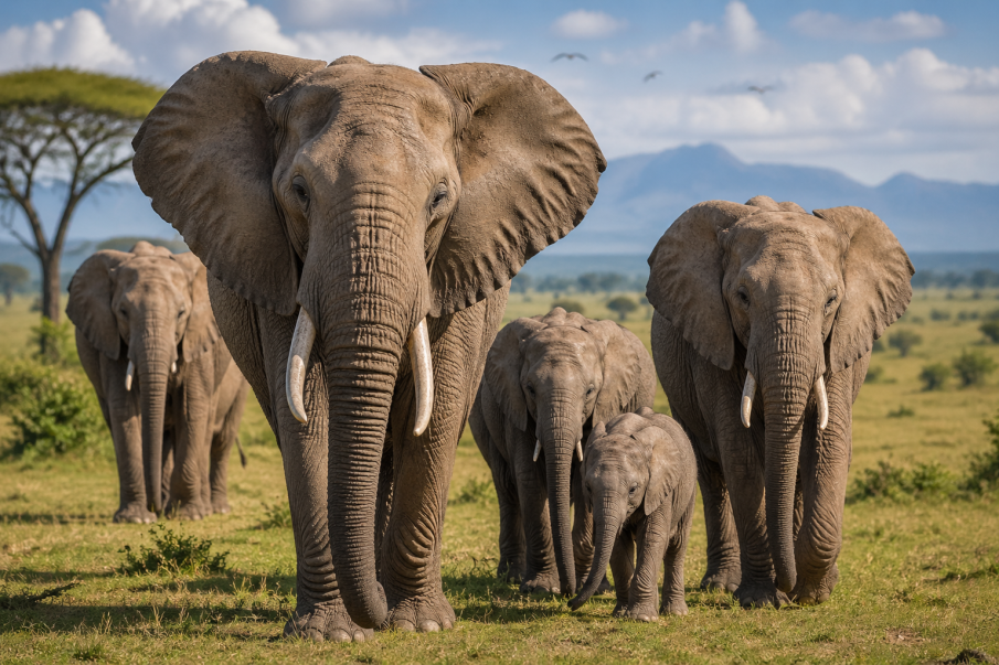 Слонове стъпкаха милионер в Централна Африка