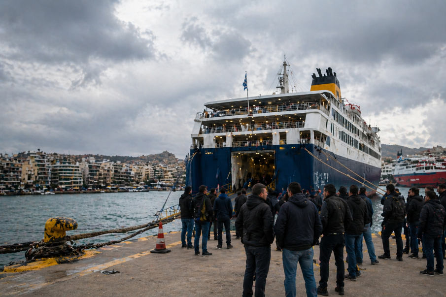Стачка блокира морския транспорт в Гърция на 1 май