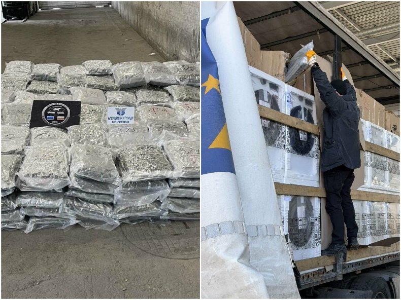 УДАР: Митничари на Лесово задържаха близо 363 кг марихуана, скрита в перални