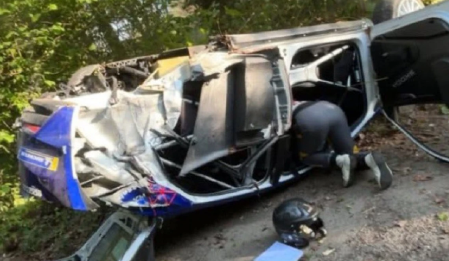 Бащата на Макс Верстапен катастрофа на Рали Валония