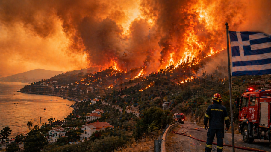 ПОЧНА СЕ: 182 пожара в Гърция още преди началото на сезона