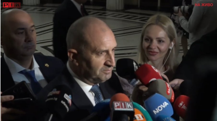 ИЗВЪНРЕДНО В ПИК TV! Радев проговори: Финансите на държавата са в катастрофално състояние. Хората очакват пълен мандат (ВИДЕО/СНИМКИ)