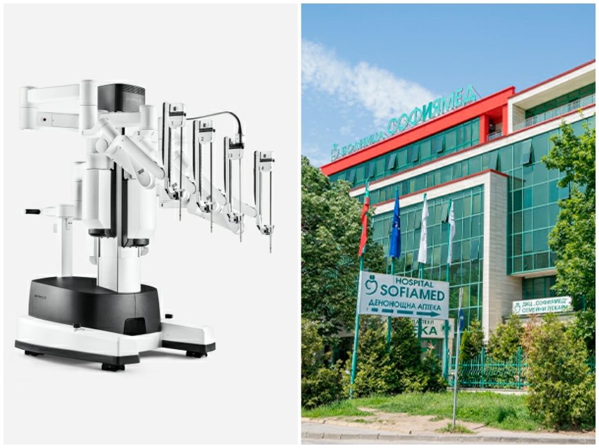 “Софиямед“ посреща 14-тата си годишнина с 2-ри робот робот Da Vinci (ВИДЕО)