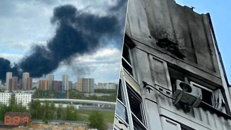 Най-малко трима души са загинали при масирана атака с дронове срещу Москва