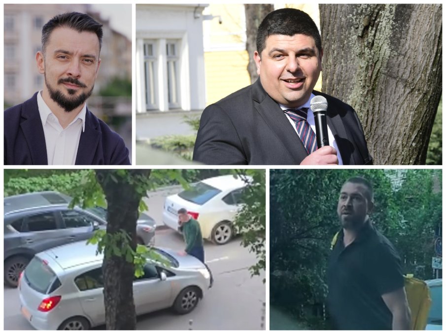 ЕДИНИЯТ БАЧКА, ДРУГИЯТ СНИМА ТИКТОК: Из натюрела на амбулантния търговец Ивайло Мирчев, който стана политик и се вживя на мутра в поза Ф