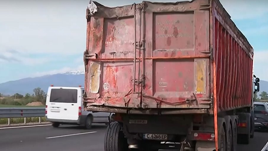 Спряха дейността на товарния превозвач от инцидента на АМ „Хемус“