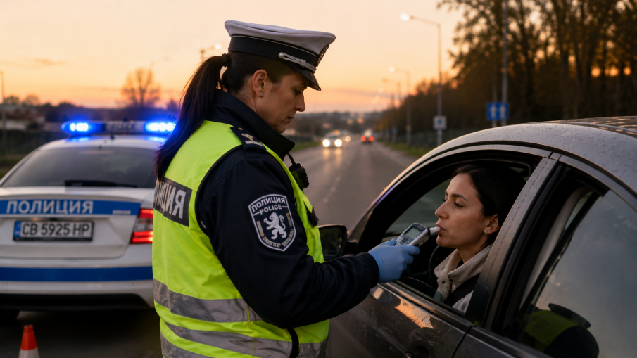 Хванаха 18-годишна да шофира с положителна проба за наркотик в Петрич
