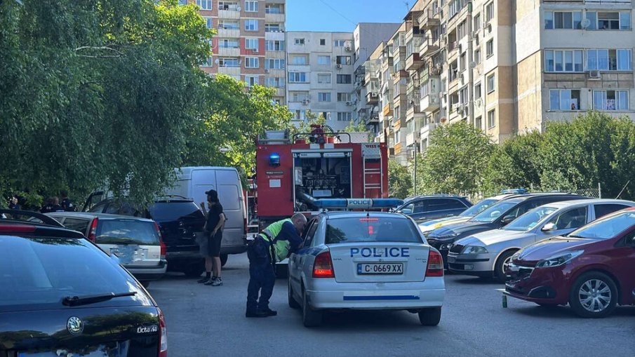 Пламна апартамент в столичния квартал „Люлин 5“