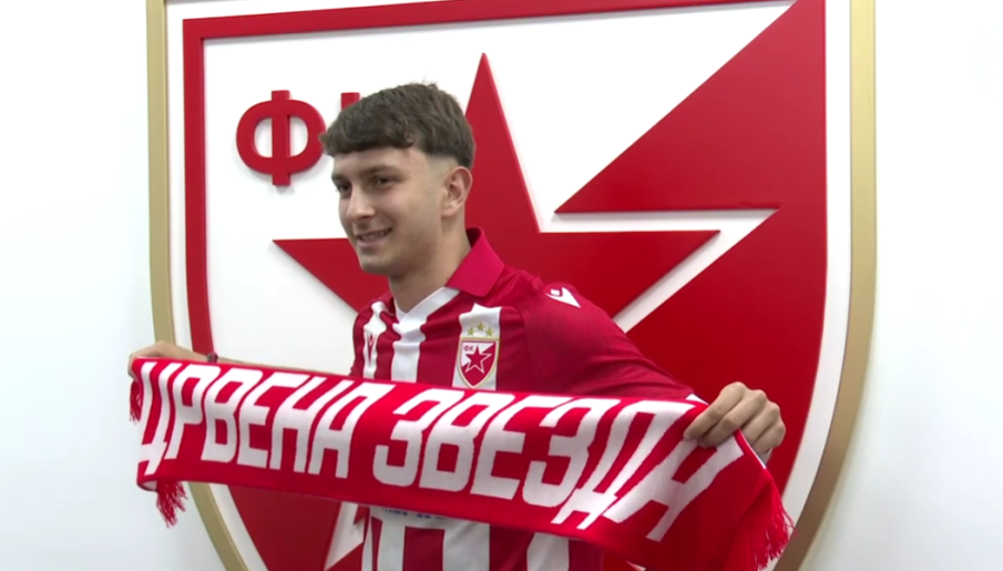 Наш национал подписа с Цървена звезда