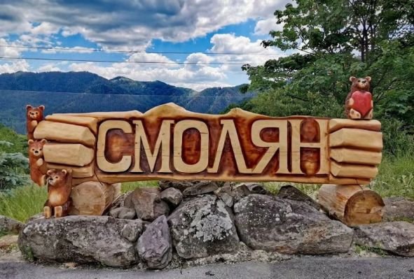 Табела с мечки поставиха на входа на Смолян
