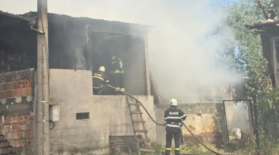 Извадиха живи 30 овце от пожар в асеновградско село