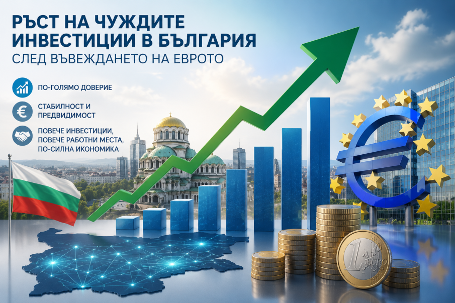 НАПУК НА СКЕПТИЦИТЕ: Еврото е привлякло 7 пъти повече чужди инвестиции до април