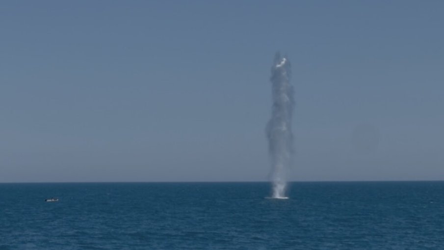 Военни унищожиха дрейфащ край Кранево дрон