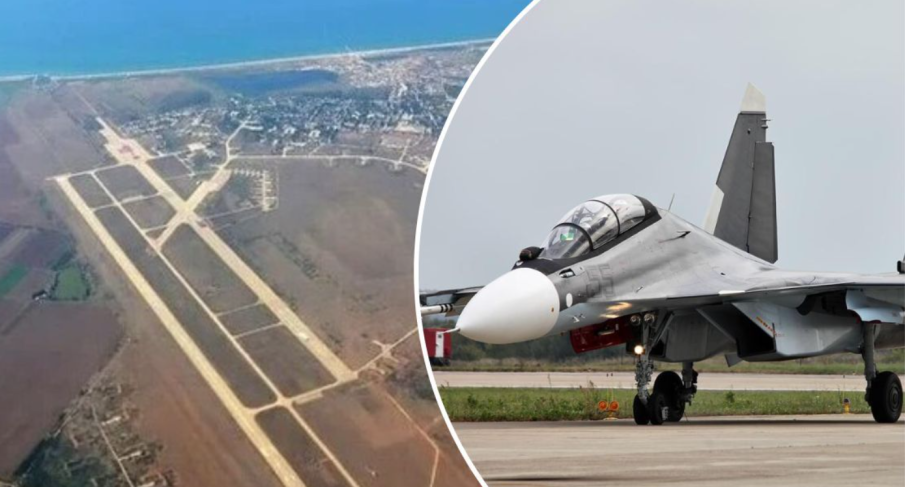 Украински дронове удариха хангари с руски изтребители Су-30 в Крим