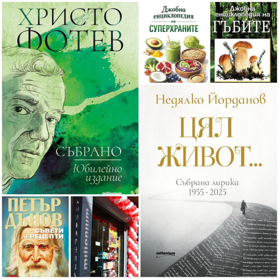 Топ 5 на най-продаваните книги на издателство Милениум (27 юни-3 юли)