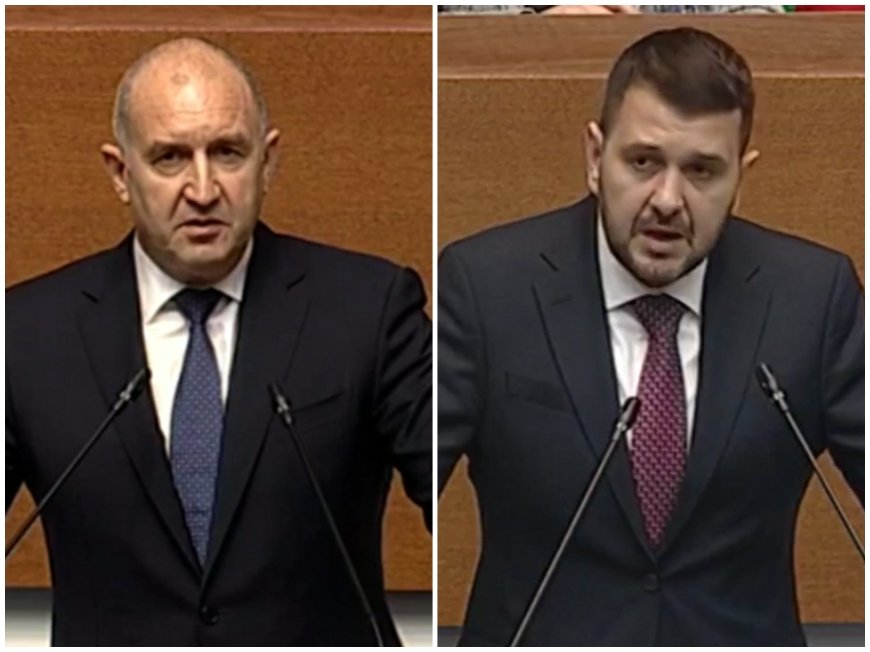 ШОУ В НС! Депутат от ДБ предизвика Радев - залата аплодира отговора на премиера (ВИДЕО)