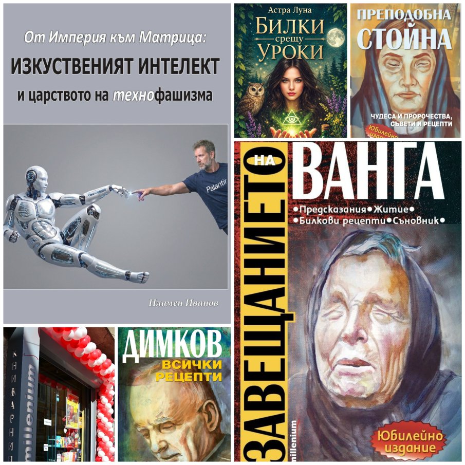 Топ 5 на най-продаваните книги на издателство Милениум (11-17 юли)