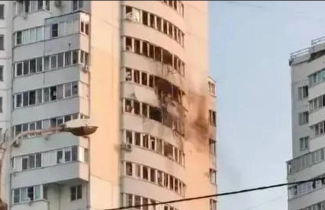 Украински дрон порази жилищна сграда край Москва