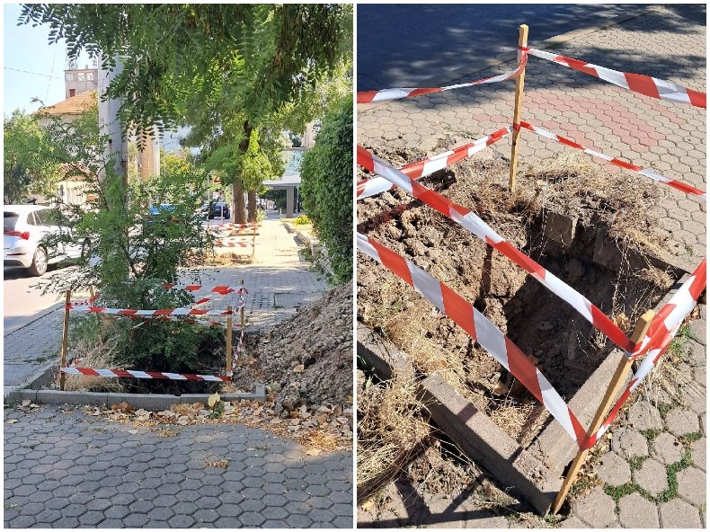 АЛО, КМЕТЕ! Неочаквани кратери зейнаха в скъпарския Лозенец (СНИМКИ)