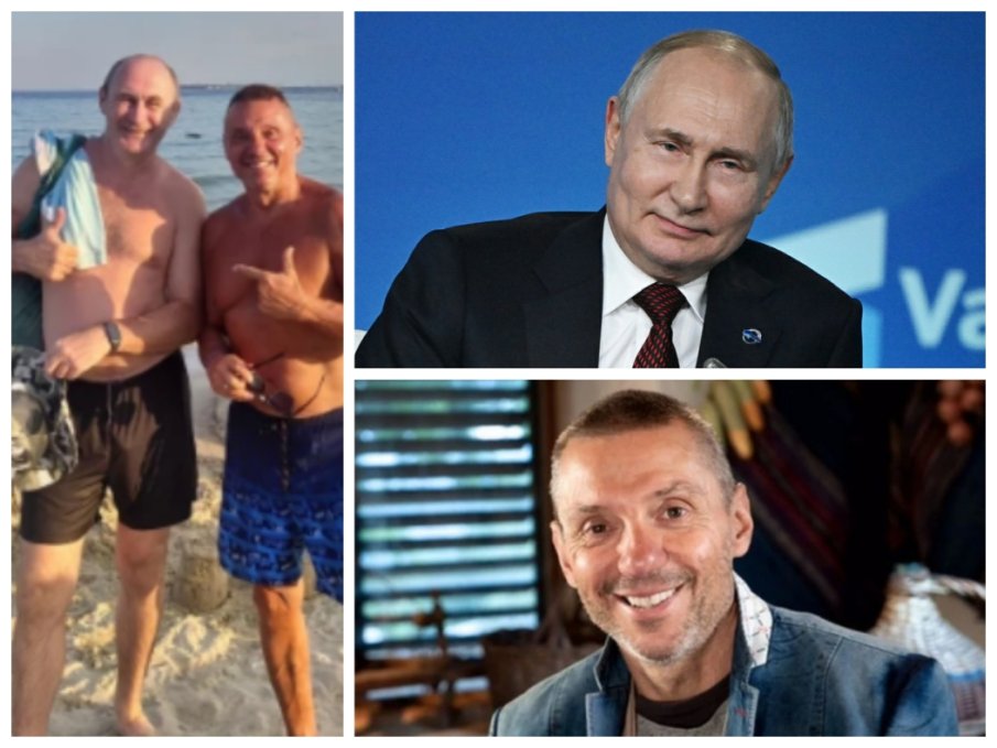 КЪДЕ, АКО НЕ НА СЛЪНЧАКА! Крум Савов откри двойник на Путин (СНИМКА)