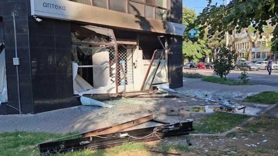 Голям пожар в аптека в Пловдив