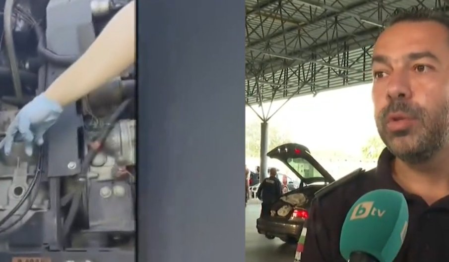 В КАМИОН СЪС СМОКИНИ: Опитаха да пренесат 45 бойни пистолета през „Капитан Андреево“