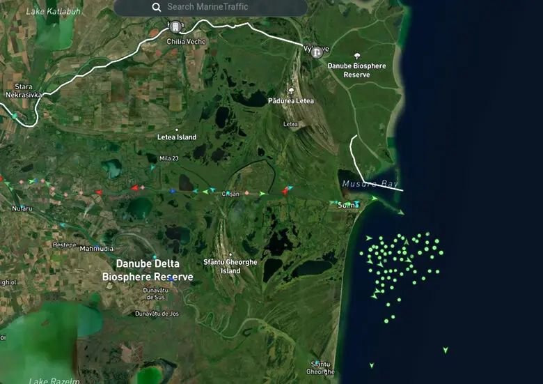 Десетки кораби чакат в Черно море за износ на украинско зърно
