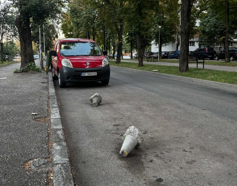 ГАНЬО ОТ СЕВЕРОЗАПАДА: Ето как се пази паркомясто по врачански