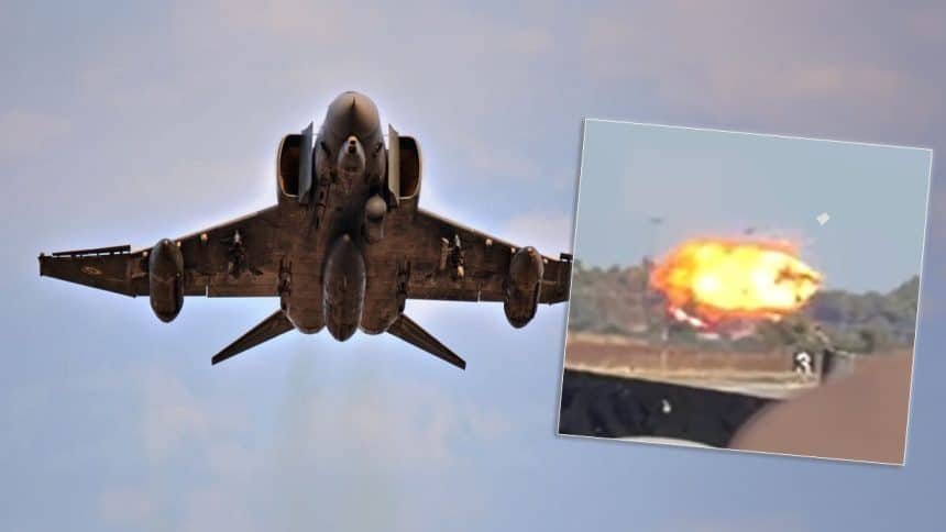 ТРАГЕДИЯ В ГЪРЦИЯ: F-4 Phantom се разби на авиошоу, загинаха двама опитни пилоти (ВИДЕО)