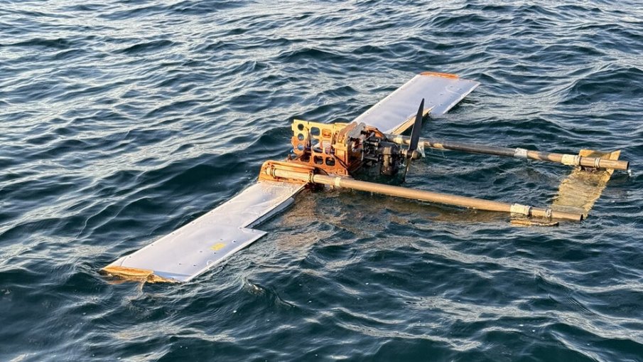Дрон изплува от морето до нос Калиакра