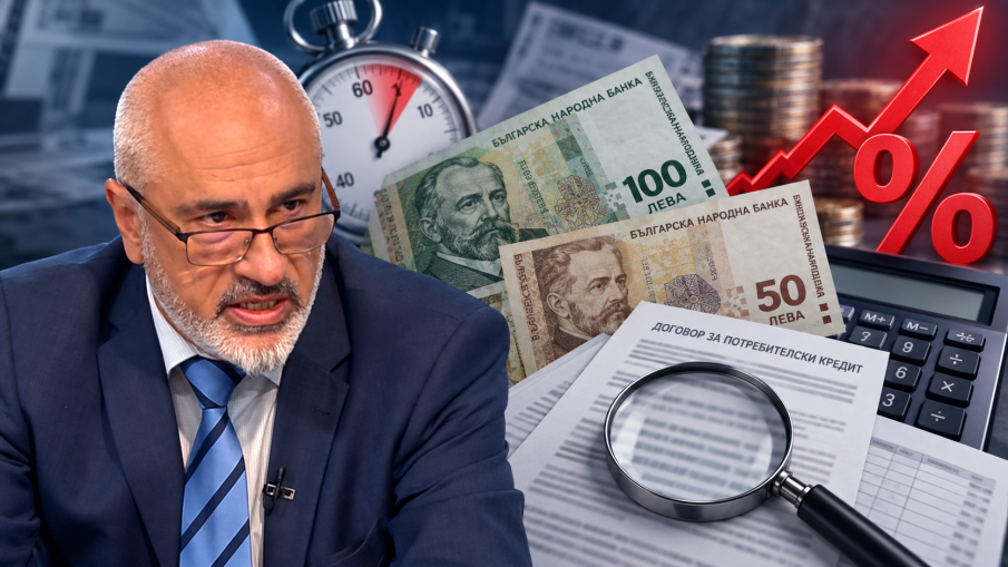 ТЕСТВА СИСТЕМАТА ОТ ПЪРВО ЛИЦЕ! Икономист на Радев теглил бърз кредит - ето колко върнал месец по-късно