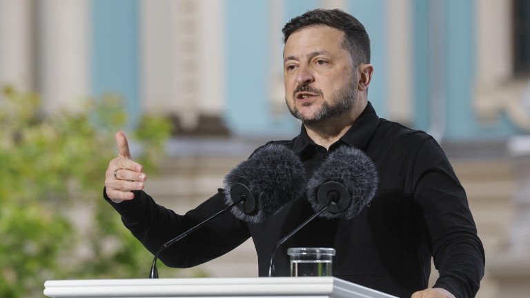Зеленски: Ще отида до Москва само на ракета, по дяволите!