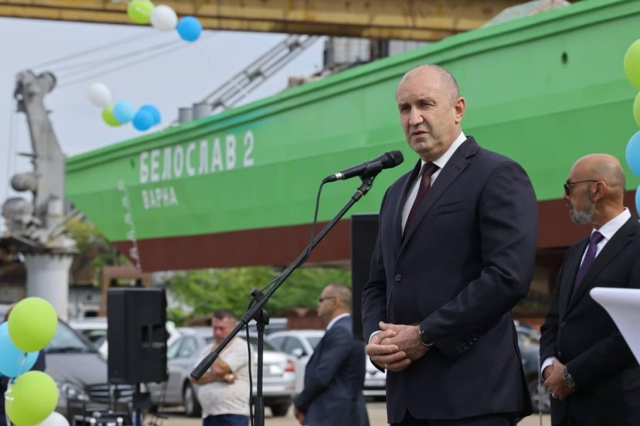 Радев: Фериботът в Белослав свързва не само два бряга, а семейства, хора, работа и съдби