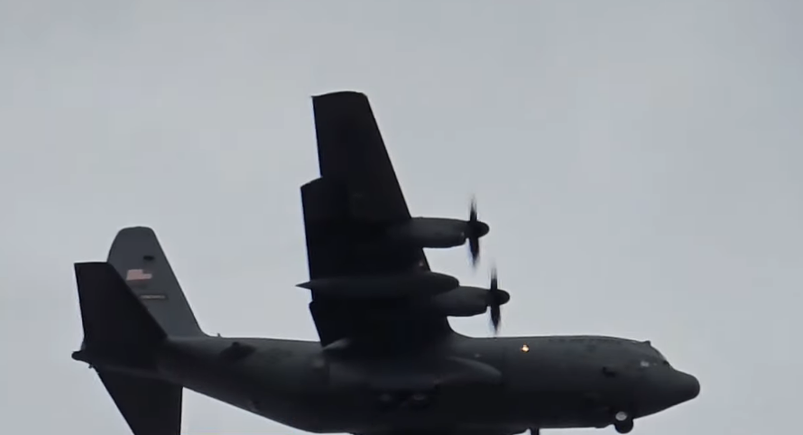 Американски самолет С-130 кацна на летище Васил Левски в София