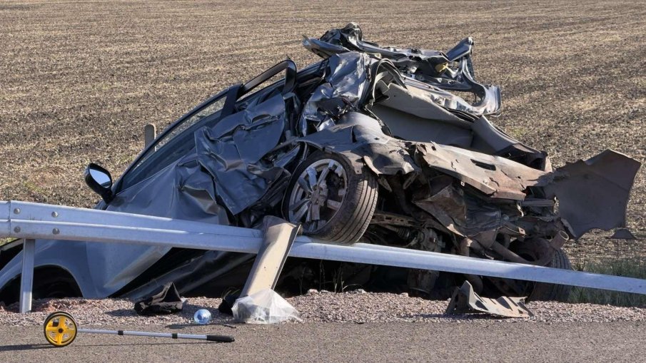 Зловещи КАДРИ от катастрофата със загинал, заради която АМ Тракия остана затворена