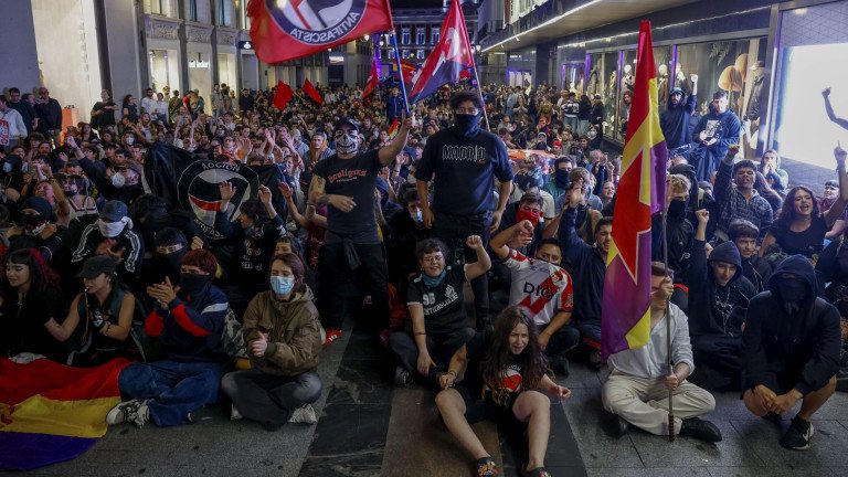 70 000 излязоха на протест в Мадрид заради жилищната криза