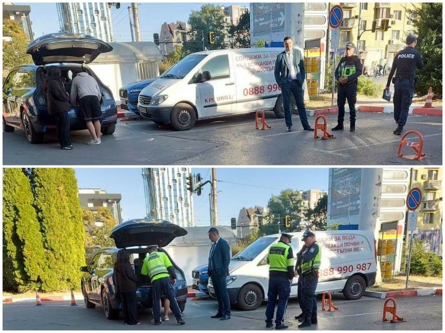 РАЗПРАВИЯ НА ПЪТЯ! Владо Николов от Прогресивна България направи катастрофа - шофьор налита да го бие (СНИМКИ)