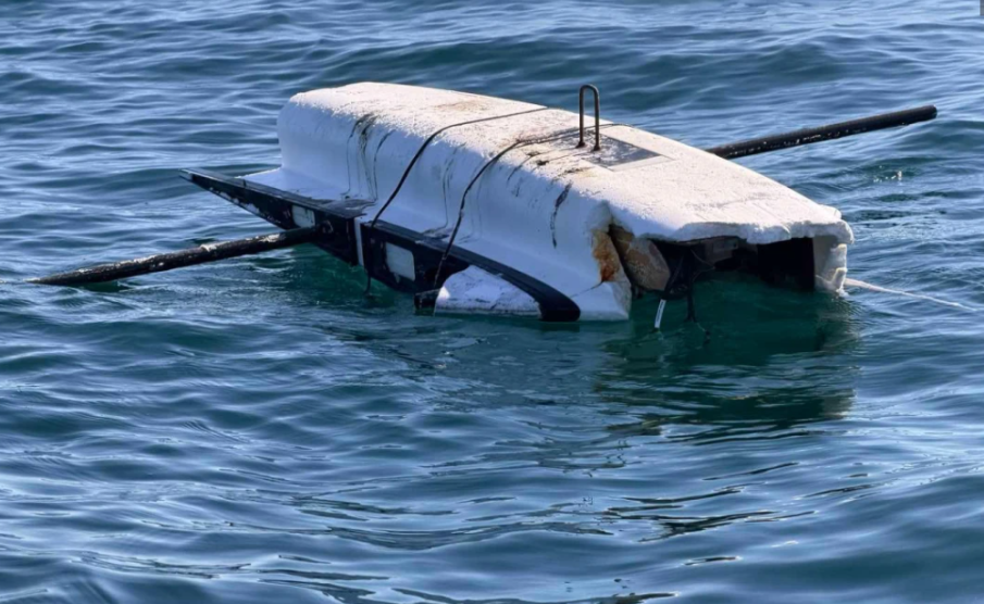 Българските ВМС унищожиха дрон в териториални води
