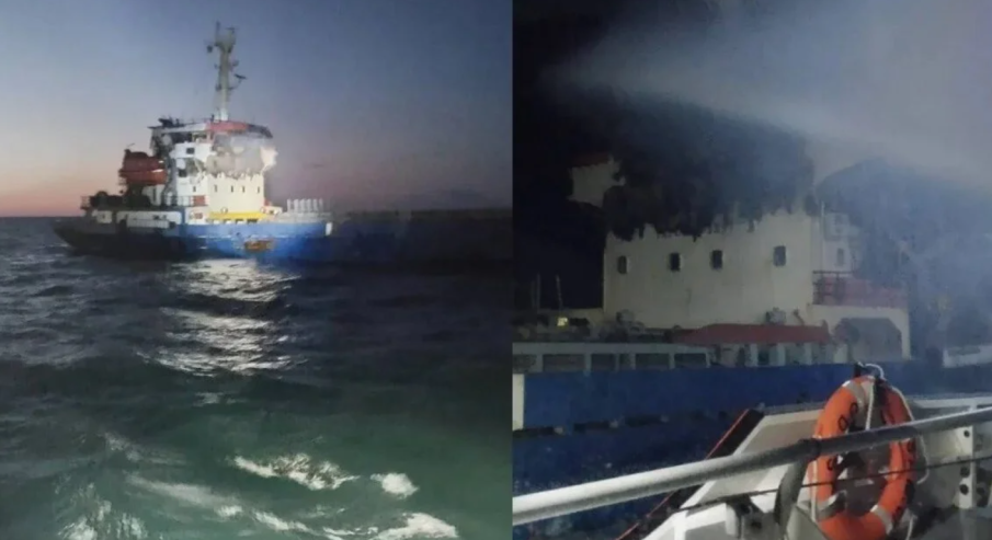 НОВ УДАР с три дрона по кораб в Черно море, 12 пострадали на борда - официалната власт мълчи