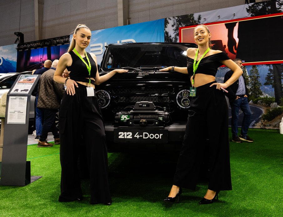 Легендарната китайска офроуд марка 212 стартира в България с три модела на Asia Motor Show (СНИМКИ)